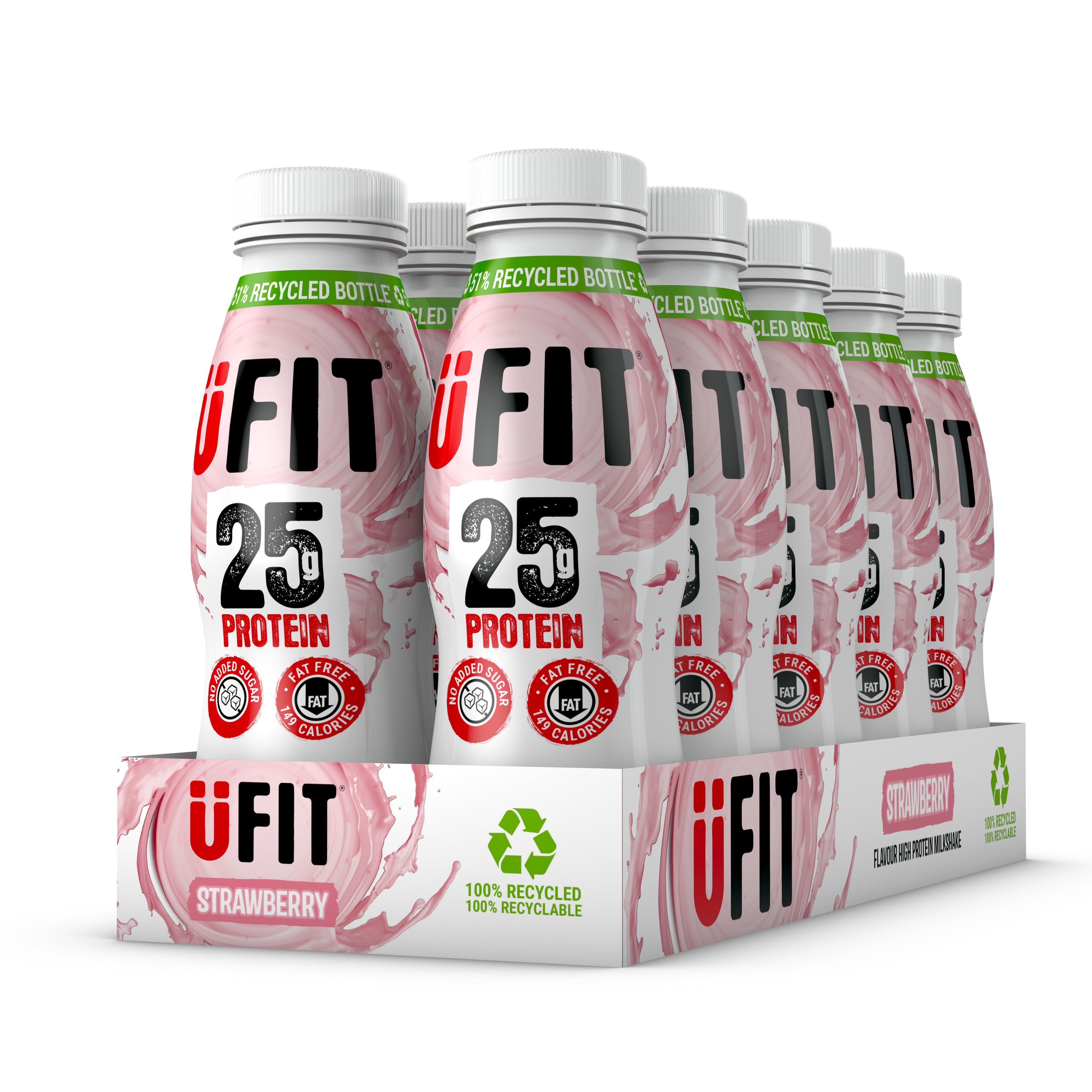 UFIT - Batido Proteína Fresa